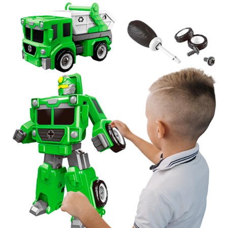 AUTO  ROBOT TOYS FOR BOYS KONTENER